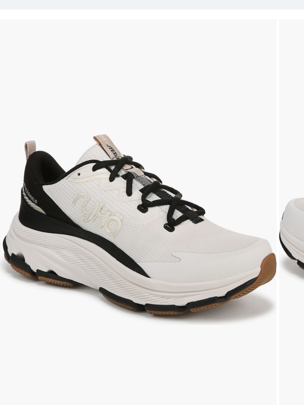 Ryka White Black Athletic Sneakers 6.5 
Worn once